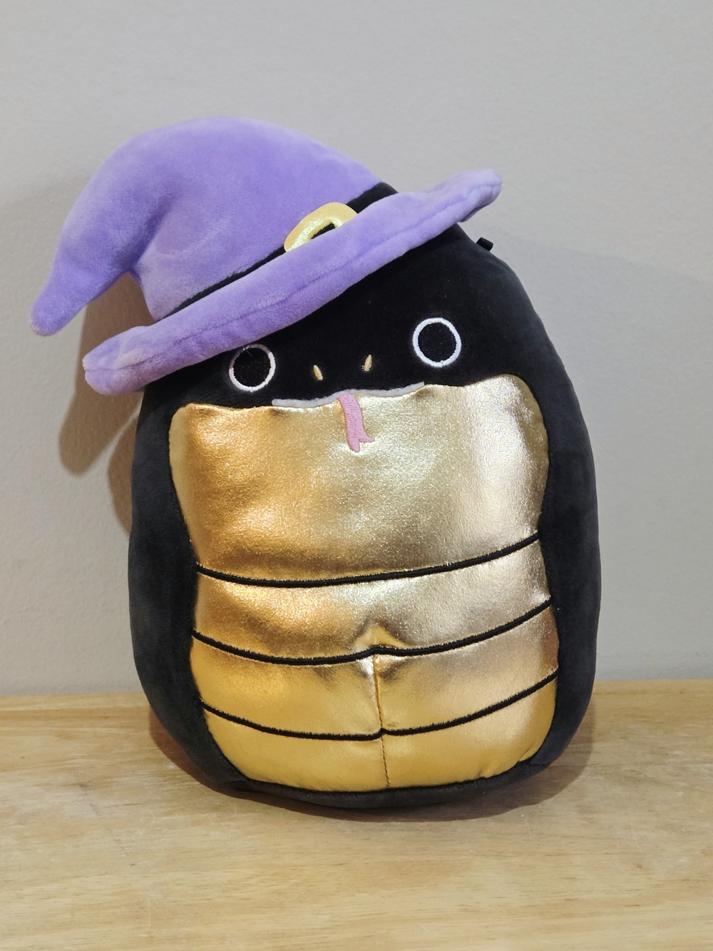 Squishmallows Fabi 9" Plush Toy Halloween Gold Witch Snake